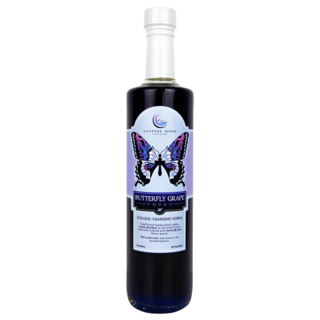 Product Butterfly Grape Vodka Coastal Moon Distillery
